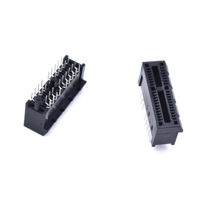 2pcs/lot Motherboard PCIe 1X 36 pin Connector 1mm Pitch PCB Header Slot Connector Edge Card Connector