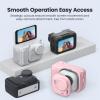ZLiT Silicone Cover for Insta360 GO Ultra Action Camera Protector Cover Case Sleeve with Lanyard (Grey) view 3