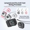 ZLiT Silicone Cover for Insta360 GO Ultra Action Camera Protector Cover Case Sleeve with Lanyard (Grey) view 4