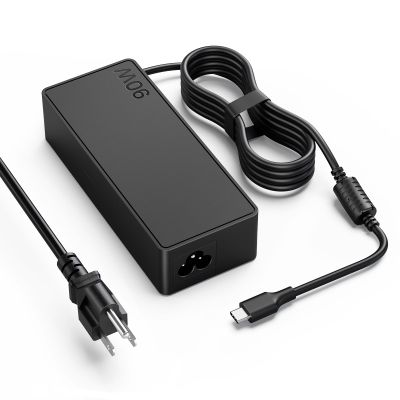 100 Pack 90W USB C Laptop Charger Compatible with Lenovo ThinkPad X1 Carbon T14, Yoga 7/9; HP Spectre x360/Envy; ASUS ZenBook/VivoBook; Acer Swift/Spin; Chromebook, Windows PD Type-C Power Adapter