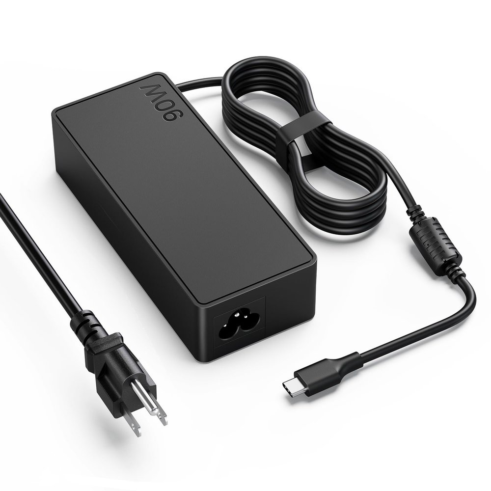 100 Pack 90W USB C Laptop Charger Compatible with Lenovo ThinkPad X1 Carbon T14, Yoga 7/9; HP Spectre x360/Envy; ASUS ZenBook/VivoBook; Acer Swift/Spin; Chromebook, Windows PD Type-C Power Adapter