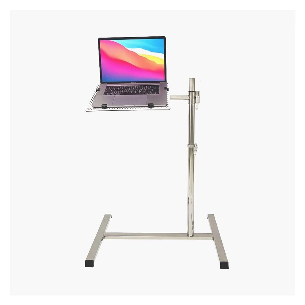 Laptop Floor Stand,Portable Adjustable Bracket,Aluminum Alloy Rotatable Workbench,for Home Outdoor Offices,Easy to Use