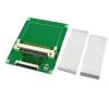 20 pcs/lot CF to ZIF 1.8 inch HDD SSD Hard Drive IDE Adapter 50 pin Compact Flash Memory Slot view 1