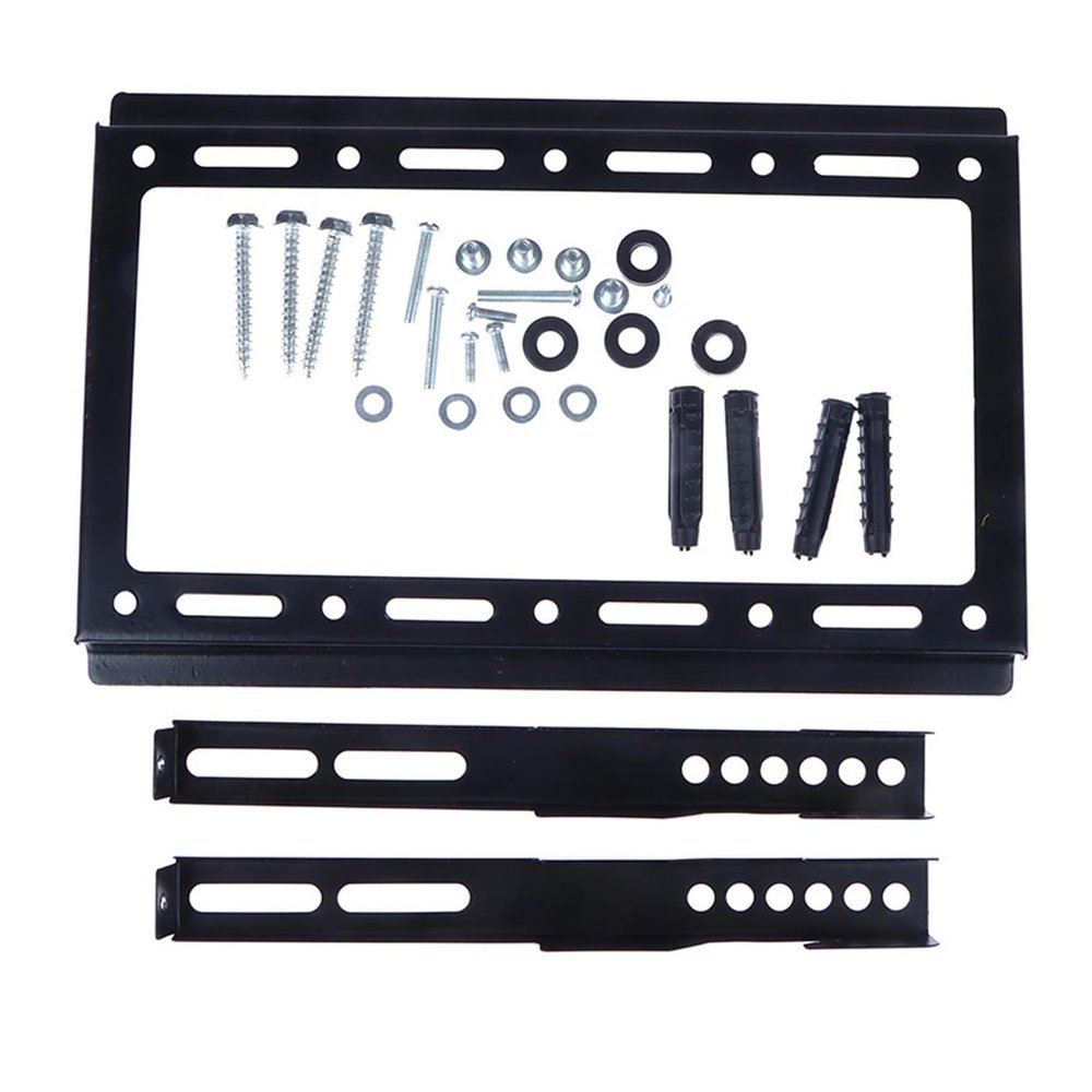 14-43 Inch TV Bracket LCD LED Monitor Wall Mount Bracket Fixed Flat Screen TV Frame Thickness 0.8mm