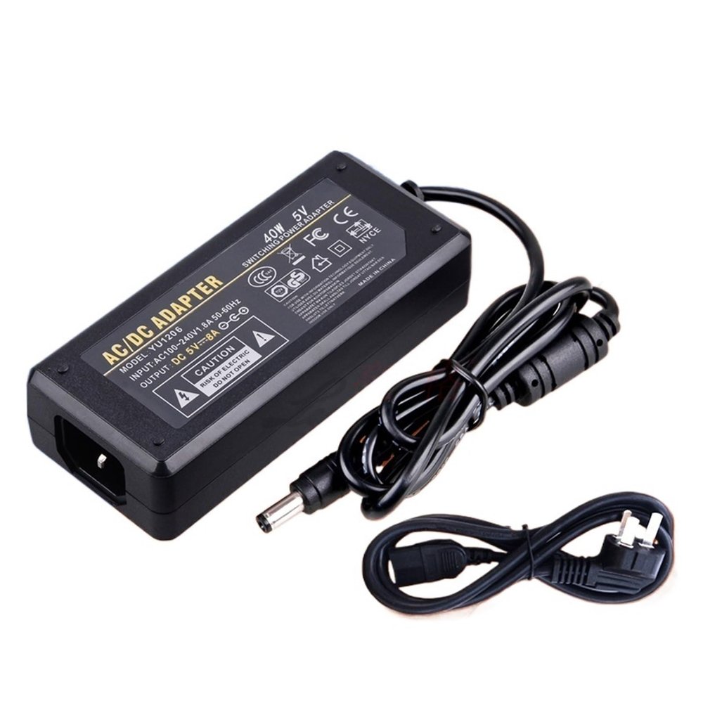 5V 8A Power Adapter Output Regulated DC Switching Power Supply LED Power Adapter