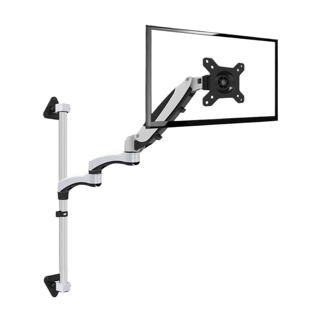 HFFFXRCY FE120W-700-L 10"-42" 32" Aluminum Gas Spring Arm LCD TV Wall Mount Bracket 5-10kg Monitor Rack Support Long Arm Full Movement