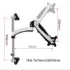 HFFFXRCY FE120W-700-L 10"-42" 32" Aluminum Gas Spring Arm LCD TV Wall Mount Bracket 5-10kg Monitor Rack Support Long Arm Full Movement view 4