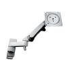 NZXEDVHU 3-12KG long arm 17"-35" monitor TV wall-mounted screen aluminum gas spring air pressure TV wall-mounted bracket(SILVER) view 1