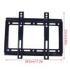 14-43 Inch TV Bracket LCD LED Monitor Wall Mount Bracket Fixed Flat Screen TV Frame Thickness 0.8mm view 2
