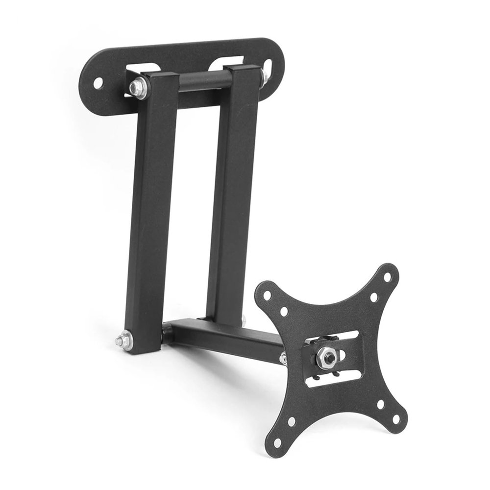 Wall-Mounted Telescopic Bracket with a Load Capacity of 30KG, Suitable for Monitors and TVs from 17 to 32 inches, Angle-Adjustable Bracket Extension Bracket