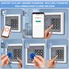 AccessShield Access Control System with Tuya Remote Unlocking,Power Supply DC 12V,Door Lock Release Switch,10Pcs ID 125KHZ Keychain,(Electric Lock) view 2