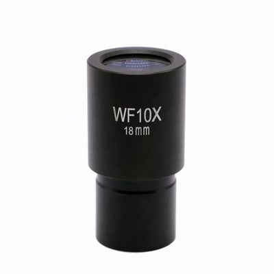 Microscope Accessories Kit 1pcs/2pcs Monocular Microscope Eyepiece Wide Field 10X WF 18mm 23.2mm Mount Eyepieces Microscope Slides(1pcs)