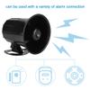 ES 626 Outdoor Security Alarm Siren, 110dB Loud Alarm Horn with AB Retard 12V Treble Speaker for Home Store Perimeter Protection, Easy to Install view 4
