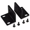 5sets 2pcs Corner Bracket for Amplifier Cabinet Shaped Speaker Cabinet Mounting Hardware Durable Design for Audio Models Fit Easy Installation Distance 2pcs*5(4) view 1