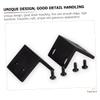 5sets 2pcs Corner Bracket for Amplifier Cabinet Shaped Speaker Cabinet Mounting Hardware Durable Design for Audio Models Fit Easy Installation Distance 2pcs*5(4) view 4