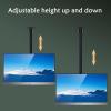 GHHDPXM TV & Monitor Ceiling Mount - Adjustable LCD TV Ceiling Mount for 40-75 Inch Flat Sn TVs,TV Ceiling Mount Adjustable Bracket,Tv Wall Mount,Maximum Weight 110 Pounds,500,1000mm view 3