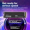 Crucial P510 2TB NVMe PCIe Gen5 M.2 2280 Internal Gaming SSD view 2