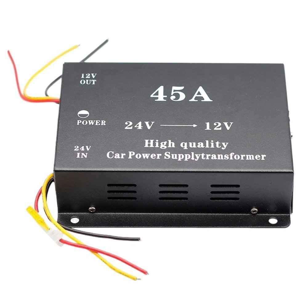 1PC Converter DC 24V to DC 12V Step Down Over Load Protection 95% Efficiency 45A Power Converter
