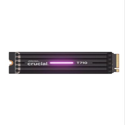 Crucial T710 with Heatsink 1TB PCIe Gen5 NVMe M.2 2280 SSD