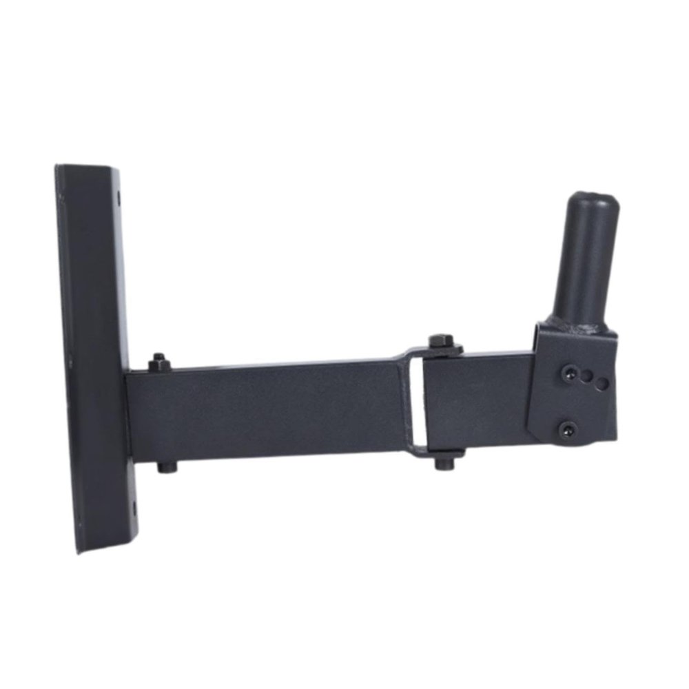 getuse PA Speaker Wall Mount Bracket 35mm Mounting Hole Adjustable Angle Rotatable Tiltable Telescopic Length for KTV Bar Restaurant Classroom Supermarket Office Bedroom School