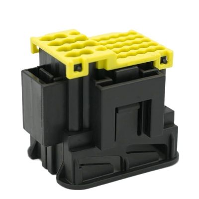 Car Connector 1/5/10/20/Sets 42 Pin 936421-2 936429-2 Electrical Automobile ECU Connector Black Male Female Water Proof Sealed Plug Sockets(42male,5 Sets)