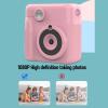 UPALDHOU Kids Instant Print Camera, 1080P HD Double Lens Instant Camera with Print Paper for Outdoor Game, Fun Stickers Encourage Family Interaction view 3