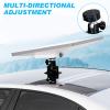 Fafeicy Rectangular Satellite Suction Cup Mount, Adjustable Angle for Mini Dish No Drilling Required Strong Suction for RV Yacht Roof Rack Guardrail Window view 3