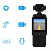 GOWENIC 1080P Ultra HD Pocket Camcorder, WiFi Enabled Action Camera with 270 Rotating Head, Slow Motion, Wearable Video Recording for Outdoor Sport, Bike, (with 32G Memory Card) view 4