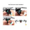 Segrehy 4PCS Set Drone Filter ND4 ND8 ND16 ND32 Drone Camera Lens Filter Set for AIR 3 with Storage Box view 2