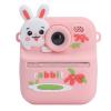 Yunseity Instant Print Camera for Kids, 48MP 1080P HD Selfie Instant Cameras with 16x Digital Zoom, Double Lens, 2.4 Inch Screen Compact Instant Camera with Filters Game Music (Pink Rabbit) view 1