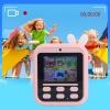 Yunseity Instant Print Camera for Kids, 48MP 1080P HD Selfie Instant Cameras with 16x Digital Zoom, Double Lens, 2.4 Inch Screen Compact Instant Camera with Filters Game Music (Pink Rabbit) view 3