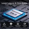 Bluetooth 6.0 Transmitter Receiver for Wired Speakers/Home Audio Music Streaming Stereo System,Supports AUX,RCA,Optical,COAXIAL,NFC Functions.USB Flash Drive,Bluetooth Home Stereo Audio Adapter view 2