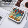 FZQVSWTX CD/DVD Storage Case,40 Capacity CD Case Holder Organizer Jump Into Balloonprinted Plastic Portable Zipper Wallet DVD Case for Car Home Travel view 4