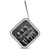 FZQVSWTX CD/DVD Storage Case,40 Capacity CD Case Holder Organizer Three Smiling Skeletonsprinted Plastic Portable Zipper Wallet DVD Case for Car Home Travel view 3