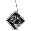 FZQVSWTX CD/DVD Storage Case,40 Capacity CD Case Holder Organizer Portrait Of Pugprinted Plastic Portable Zipper Wallet DVD Case for Car Home Travel view 3