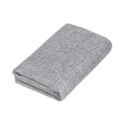 Speaker Mesh Grill Cloth Dustproof Polyester Fabric 57.09x19.69 inch for Media Cabinet Home Stage Speakers Repair- Gray