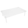 Acrylic Laptop Stand | 3.3in Ergonomic Riser for Computer / TV / Printer | 44lbs Capacity Desktop Organizer with Grip Pads | Space Saving Office Shelf view 2