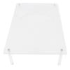 Acrylic Laptop Stand | 3.3in Ergonomic Riser for Computer / TV / Printer | 44lbs Capacity Desktop Organizer with Grip Pads | Space Saving Office Shelf view 3