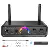 Bluetooth 5.3 Audio Transmitter Receiver for TV Home Stereo, high-Fidelity Wireless Bluetooth Low-Latency and HD Audio Adapter, Supporting USB, RCA, 3.5mm AUX, DAC, Coaxial, and Optical Input/Output view 1