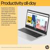 HP 15.6 Inch Chromebook with ChromeOS Flex | 8GB RAM | 128GB Built-in eMMC | Intel Pentium 4 Core Processor | Designed Purely for School and Work | Game App Not Allowed | Wi-Fi 5 | No Mouse (Silver) view 4