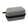 Digital Carrying Case Travel Case Portable Electronics Storage Box 6.69x4.72x3.94inch Protective Organizer for Camera Equipment Accessories- Gray view 1