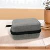 Digital Carrying Case Travel Case Portable Electronics Storage Box 6.69x4.72x3.94inch Protective Organizer for Camera Equipment Accessories- Gray view 4