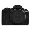 R50 Anti-Scratch Camera Skin Wrap Sticker Coat Vinyl Protective Film Body Protector Decals Cover for Canon R 50(Wave Black+Matrix Black) view 1