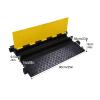 LYXBKSW Drive Over Cable Protector, Cable Protector Ramp, Rubber Speed Bumps for Road, Multi-Channel, for Wire(9cm/4in-2 Channel) view 3