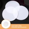 POPETPOP 4pcs Anti-glare Ceiling Light Shade Diffuser for Recessed Spotlights Lamp Cover Replacement Decorative Plastic Fixture view 2