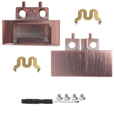 Solo 4 Hinge Replacement Headband Connector Metal Folding Hinge Clip Pin Cover Repair Parts Set Kit Accessories Compatible with Beats Solo 4 Wireless (Model A2924) Headphones. (Cloud Pink)