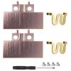 Solo 4 Hinge Replacement Headband Connector Metal Folding Hinge Clip Pin Cover Repair Parts Set Kit Accessories Compatible with Beats Solo 4 Wireless (Model A2924) Headphones. (Cloud Pink) view 3