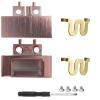 Solo 4 Hinge Replacement Headband Connector Metal Folding Hinge Clip Pin Cover Repair Parts Set Kit Accessories Compatible with Beats Solo 4 Wireless (Model A2924) Headphones. (Cloud Pink) view 4
