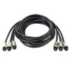 VCALDGFZ 1pcs GX16 2 3 4 5 6 7 8 10 Pin Female to Female Extension Cable GX-16 Aviation Connector CC/*TV Camera Security D+VR 20cm 30cm 1m(4 pin Female,300CM) view 1