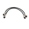 VCALDGFZ 1pcs GX16 2 3 4 5 6 7 8 10 Pin Female to Female Extension Cable GX-16 Aviation Connector CC/*TV Camera Security D+VR 20cm 30cm 1m(4 pin Female,300CM) view 2